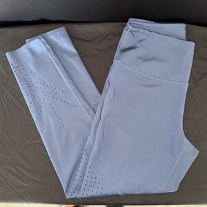 Zella Charcoal Gray Blue Activewear Leggings